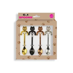 Set de 4 Cuillères à Café Hello Kitty