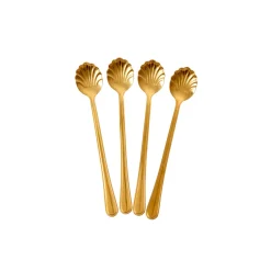 Set de 4 cuillères en acier inoxydable