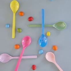 Set de 6 Cuillères Flower Me Happy en Mélamine
