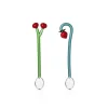 Set de 2 cuillères Fruits u0026 Flowers - Cerise et Fraise