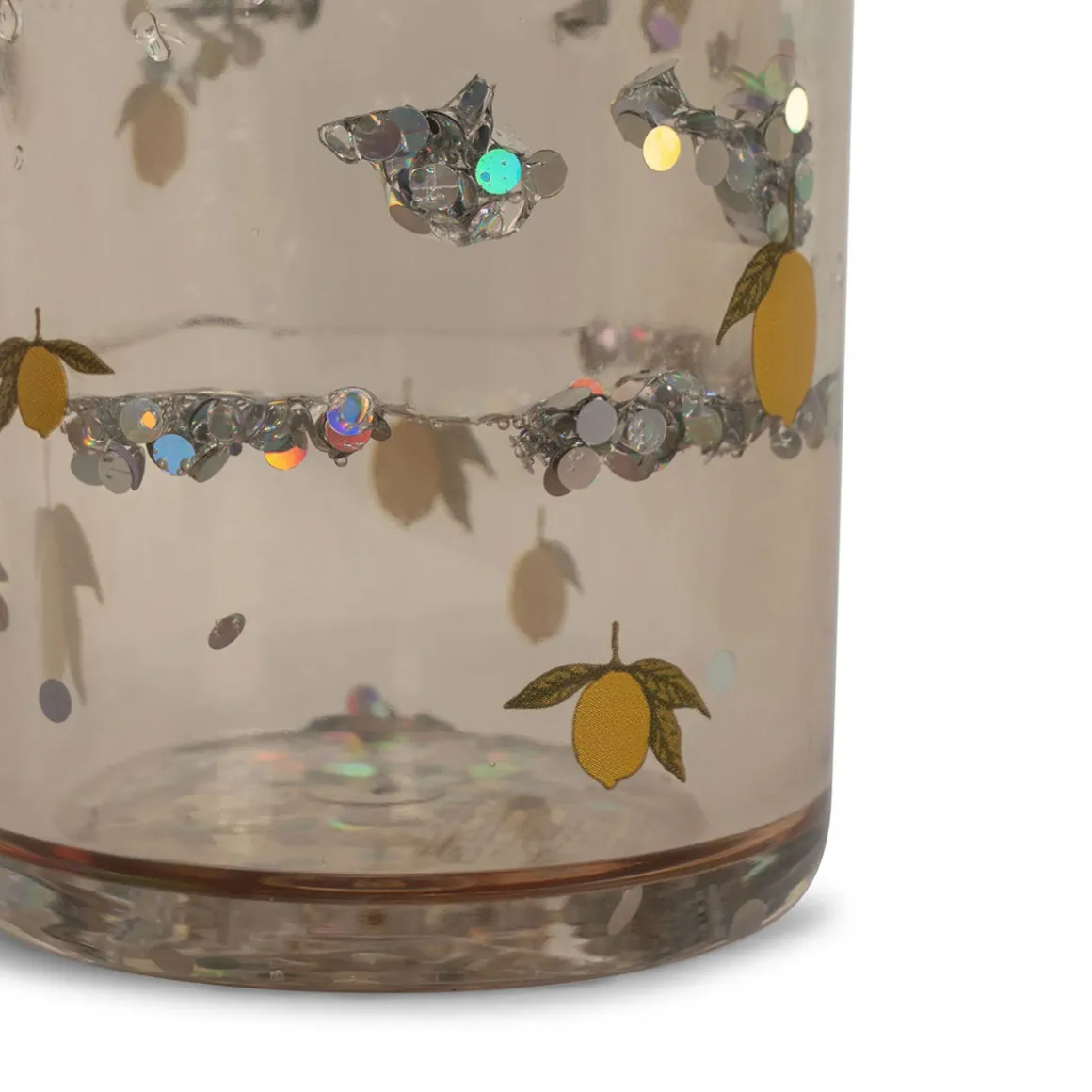 Set de 2 Gobelets À Paillettes - Lemon