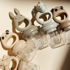 Set de 2 Grignoteuses Licorne et Panda - Shell/Blush