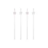 Set de 4 Pailles Bow