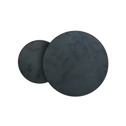 Set de 2 tables tables gigognes Nesting - Charcoal - Ø 92 cm