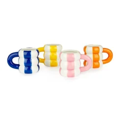 Set de 4 tasses Bouée