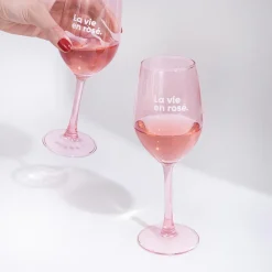 Set de 2 verres - La vie en Rosé