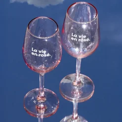 Set de 2 verres - La vie en Rosé