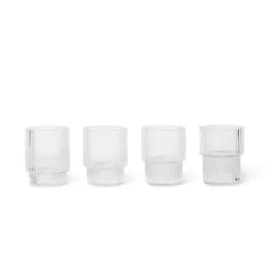 Set de 4 verres Ripple