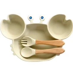 Set de repas avec couvert Crabe