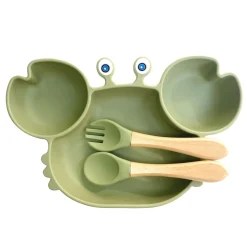 Set de repas avec couvert Crabe