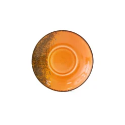 Soucoupe Light Roast 70's en Ceramique - 11.5 x 1.8 cm