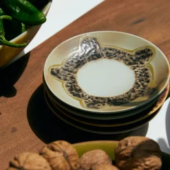 Soucoupe Rocky 70's en Ceramique - Ø 11.5