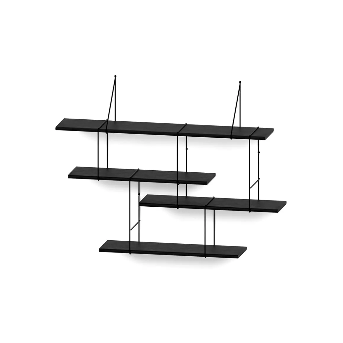 Système d'Etagères Link Set 1 True Black