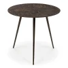 Table basse Luna - Lava - Whisky - Ø 50 x h 45 cm