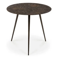 Table basse Luna - Lava - Whisky - Ø 50 x h 45 cm