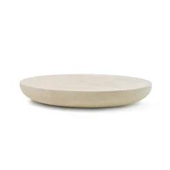 Table basse Olo - Ø 100 x h 15 cm - Ivoire