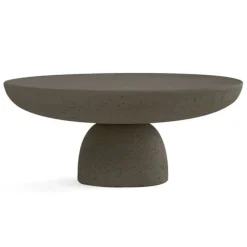 Table basse Olo - Ø 70 x h 33 cm - Anthracite