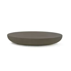 Table basse Olo - Ø 100 x h 15 cm - Anthracite