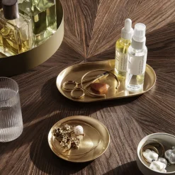 Table basse Post Coffee en Chêne fumé - Ø 100 x H 33 cm