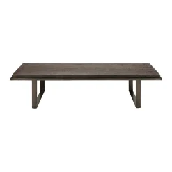 Table basse Stability terre d'ombre - Marron