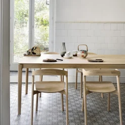 Table Bok en chêne - L 220 cm