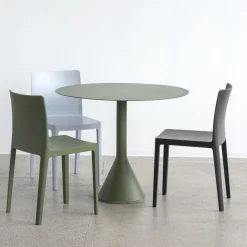 Table Cone Palissade - Ø 90 x h 74 cm - Olive