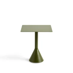 Table Cone Palissade - l 65 x p 65 x h 74 cm - Olive
