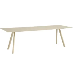 Table CPH30 Chêne laqué mat u0026 Plateau Chêne - 250 x 90 x 74 cm