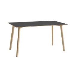 Table CPH DEUX 210 2.0 - Hêtre - 140 x 75 x H 73 cm - Gris Stone