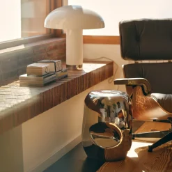 Table d'appoint Currents - Chrome