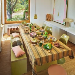 Table d'appoint en faïence - M - Pêche