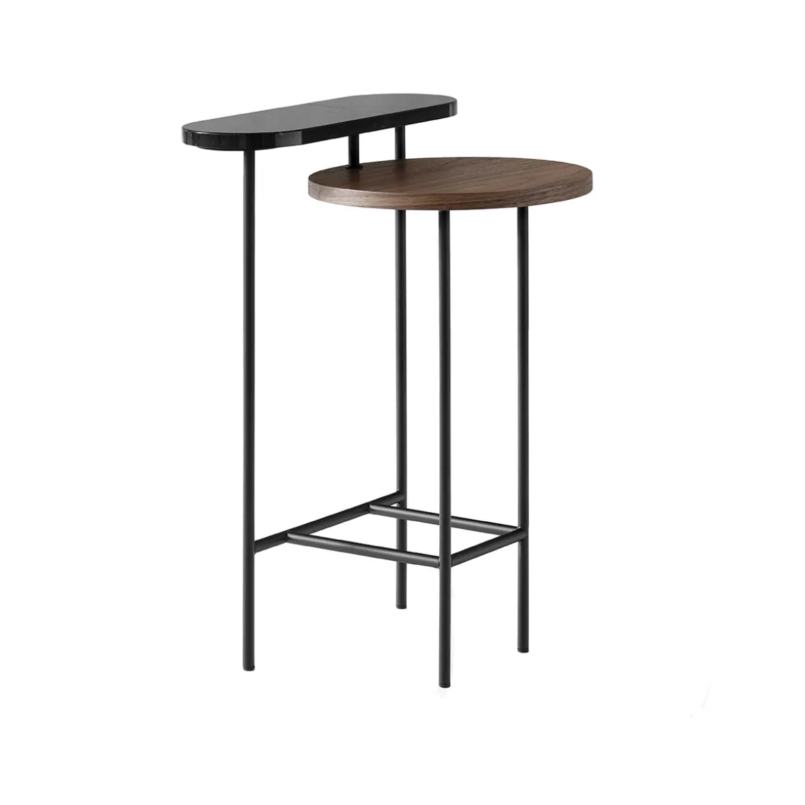 Table d’appoint Palette JH26 Noyer