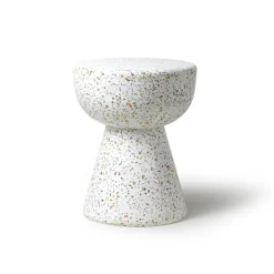 Table d'appoint Terrazzo - Blanc