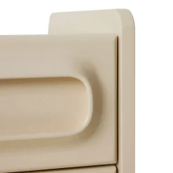 Table de Nuit Space - 45 x 375 x 63 cm - Crème