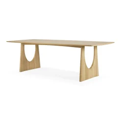 Table Geometric en chêne - L 250 cm