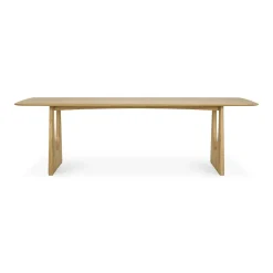 Table Geometric en chêne - L 250 cm
