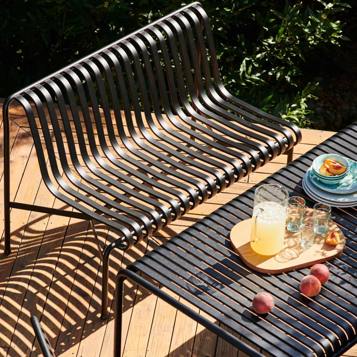 Table Palissade - l 170 x p 90 x h 75 cm - Anthracite