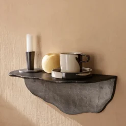 Étagère Fracture Aluminium Noirci