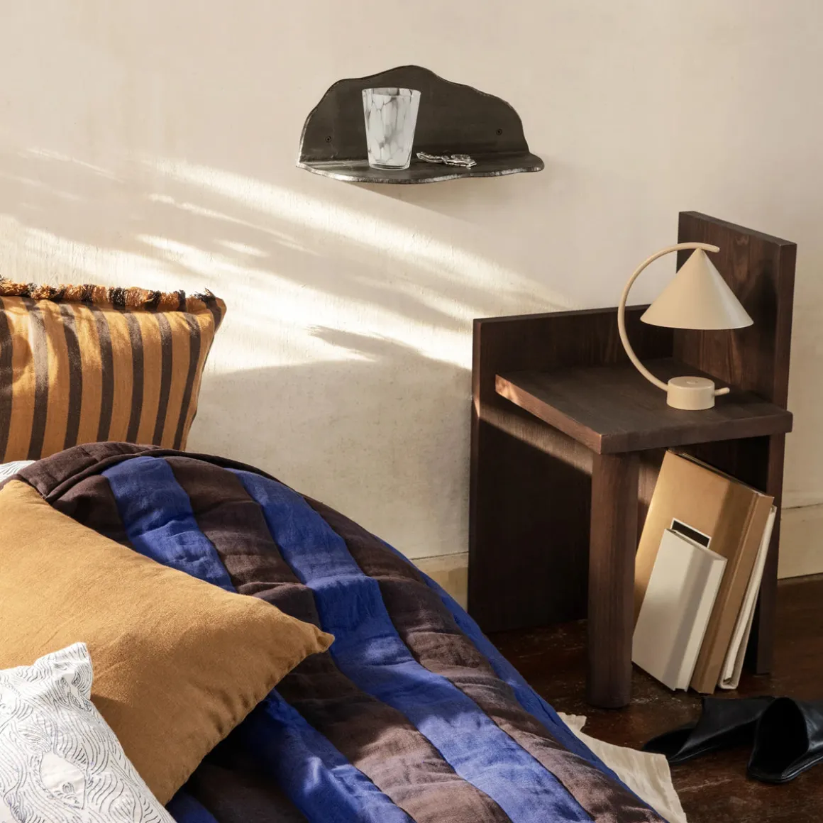 Étagère Fracture Aluminium Noirci