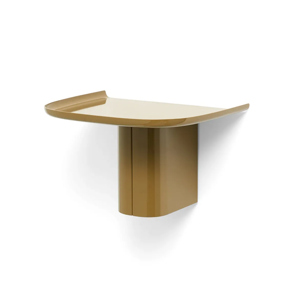 Étagère murale Korpus - l 35 x p 29 x h 21,5 cm - Marron