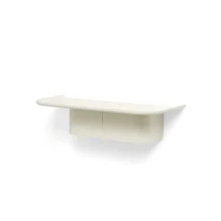 Étagère murale Korpus - l 25 x p 60 x h 14 cm - Crème