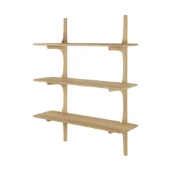 Étagère Murale PI en Chêne - 3 étagères