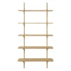 Étagère Murale PI en Chêne - 5 étagères