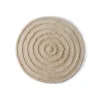Tapis rond - Crème