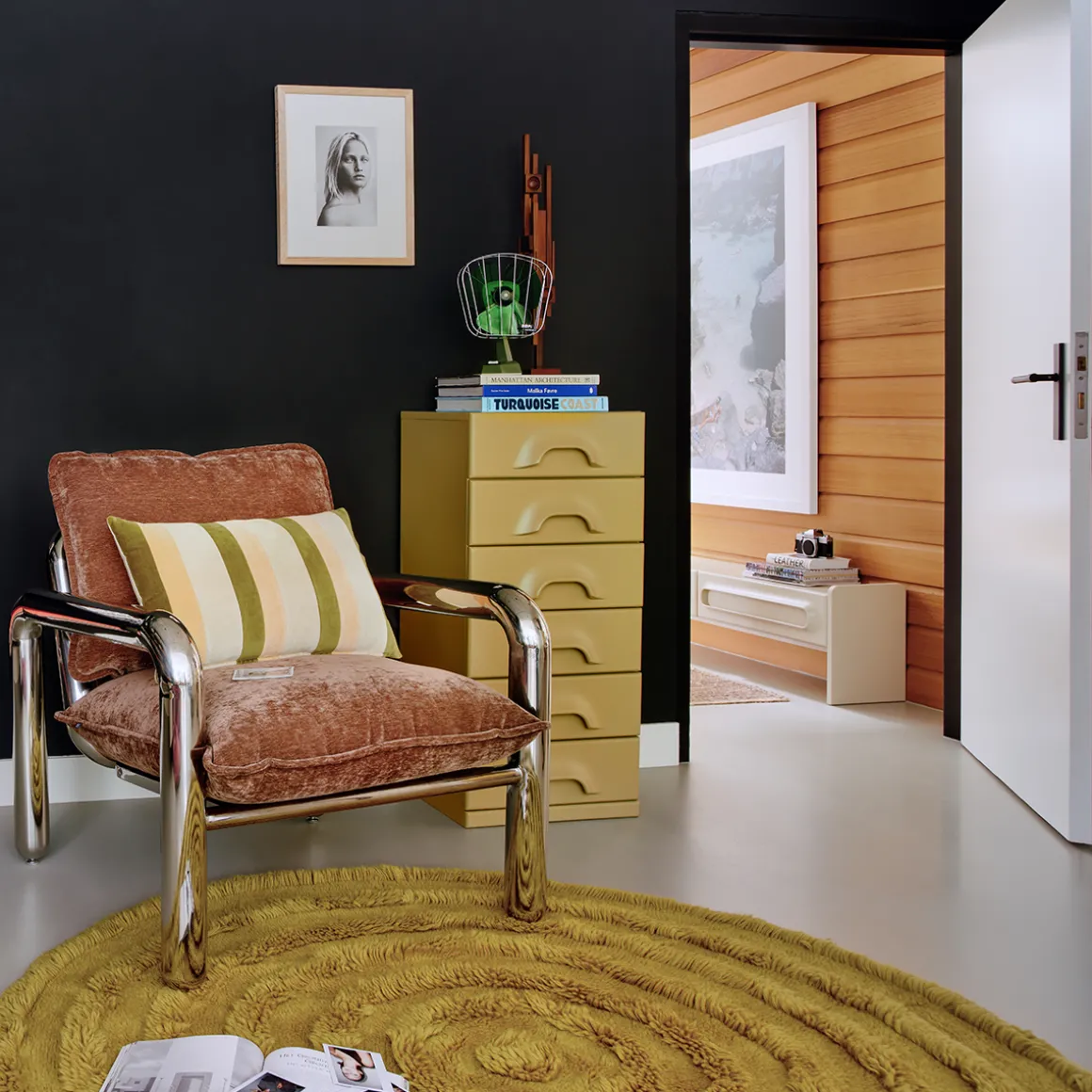 Tapis rond en laine - 150 cm