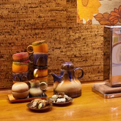 Tasse à Café en Céramique 70'S Liberica - 8 x 8 x 7 cm