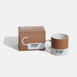 Tasse Espresso Pantone - Couleur de l'année 2025 - Mocha Mousse