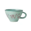 Tasse Fleurs Rose en céramique