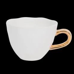 Tasse Good Morning en porcelaine - Gris blanc