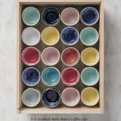 Tasse Grespresso en grès céramique - Rouge